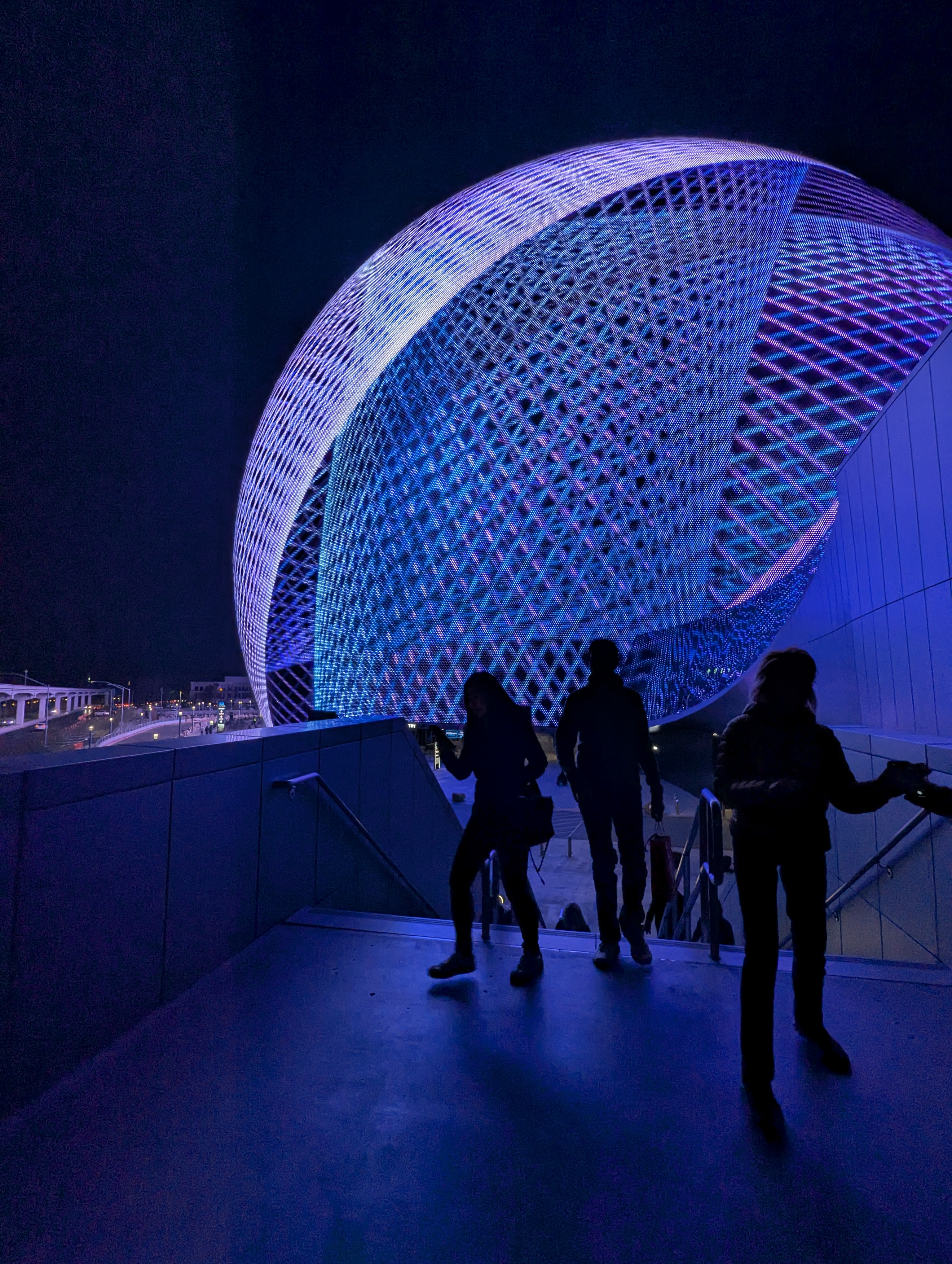 Las Vegas, the Sphere, V-U2, Kari Sanders, Michael Sanders